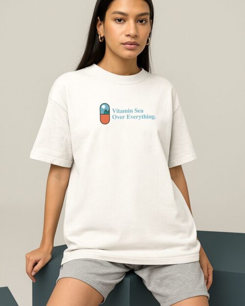 Oversized Vitamin Sea Unisex T-shirt